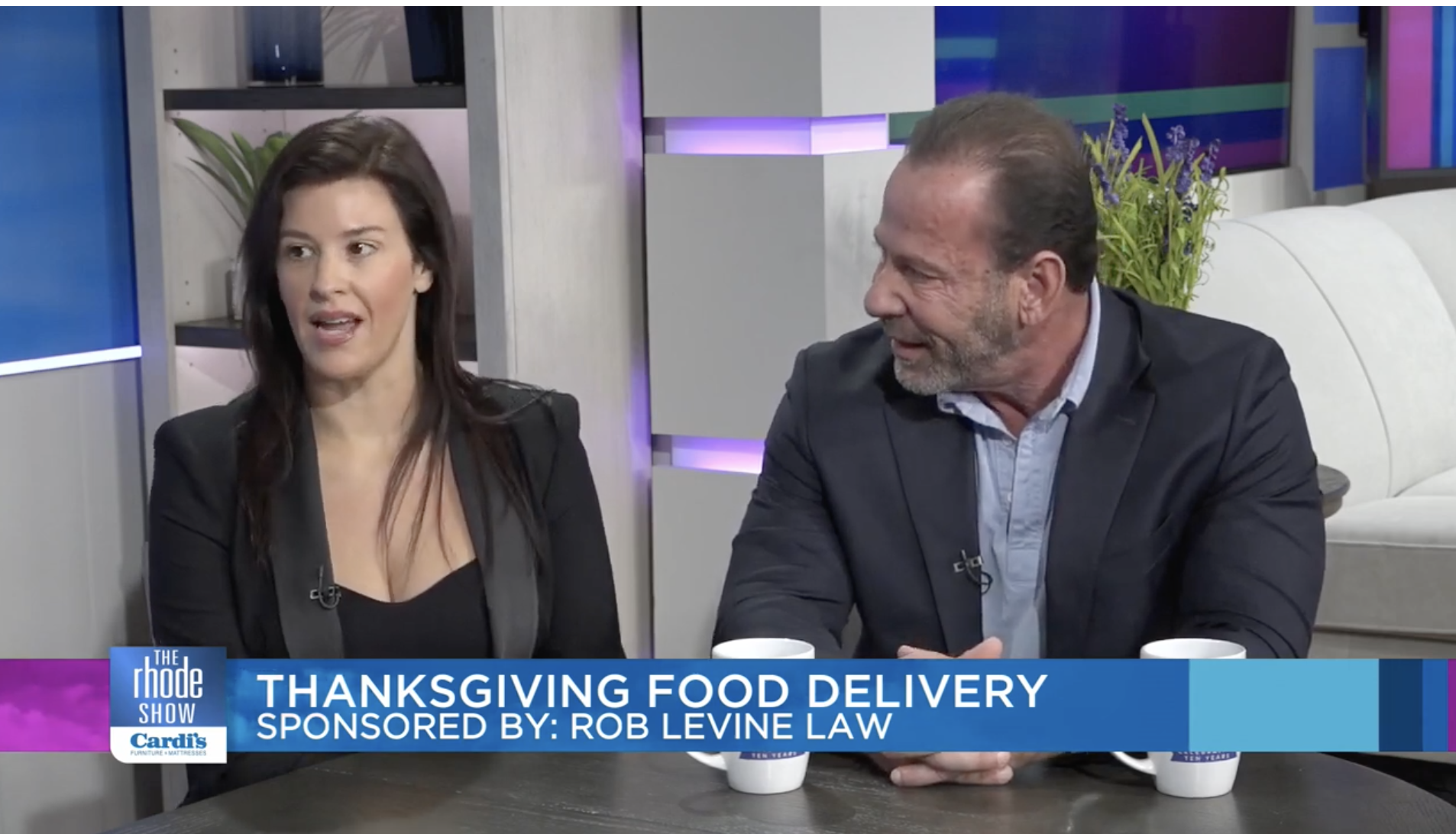 rob levine thanksgiving food delivery